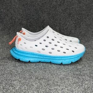 Kane Revive Shoes Women's 5 White Blue Athletic Run Running Recovery Slip On